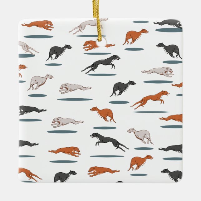 ADORNO DE CERÁMICA RUNNY GRAY HOUND 12000 TRANS (Anverso)