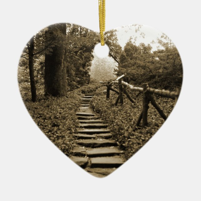 Adorno De Cerámica Ruta a la luz (Frente)