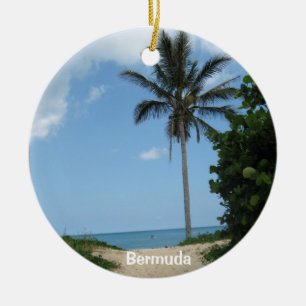 Adorno De Cerámica Ruta de la playa, Bermudas