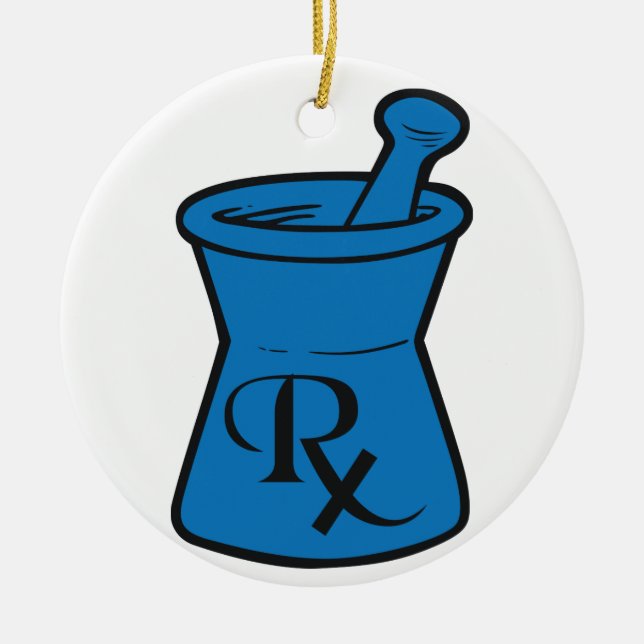 Adorno De Cerámica RX Logo (Frente)