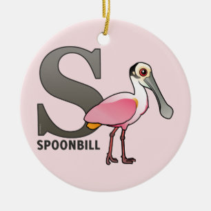 Adorno De Cerámica S es para Spoonbill