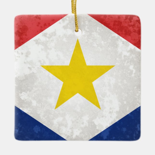 Adorno De Cerámica Saba (Anverso)