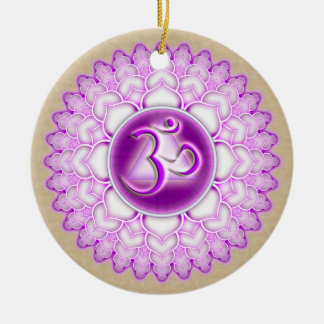Adorno De Cerámica Sahasrara o Corona la Séptima Chakra