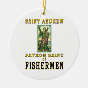 ADORNO DE CERÁMICA SAINT ANDREW