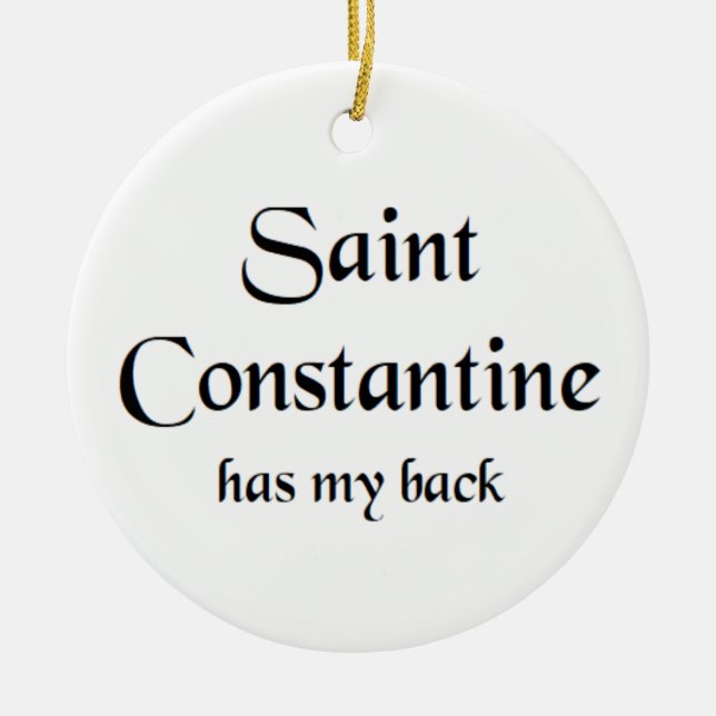Adorno De Cerámica saint constantine coffee mug (Frente)