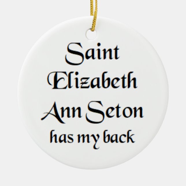 Adorno De Cerámica saint elizabeth ann seton coffee mug (Frente)