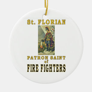 ADORNO DE CERÁMICA SAINT FLORIAN