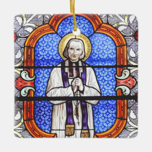 Adorno De Cerámica Saint Jean Baptiste Marie Vianney