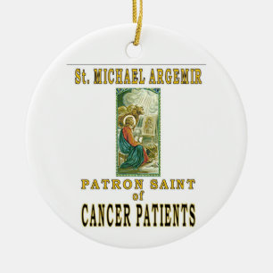 ADORNO DE CERÁMICA SAINT MICHAEL ARGEMIR