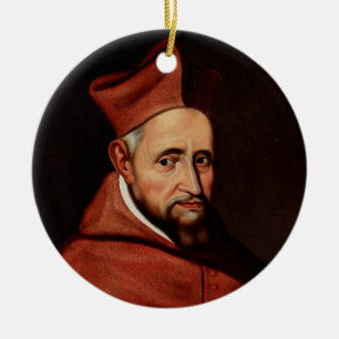Adorno De Cerámica Saint Robert Bellarmin