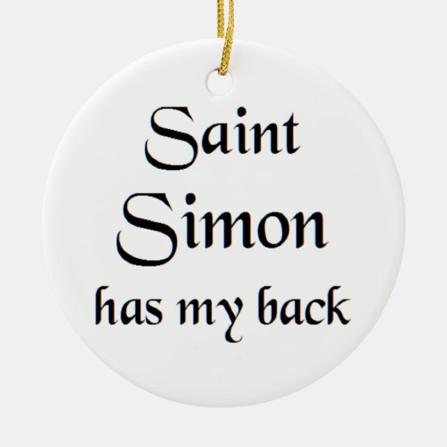 Adorno De Cerámica saint simon coffee mug (Frente)