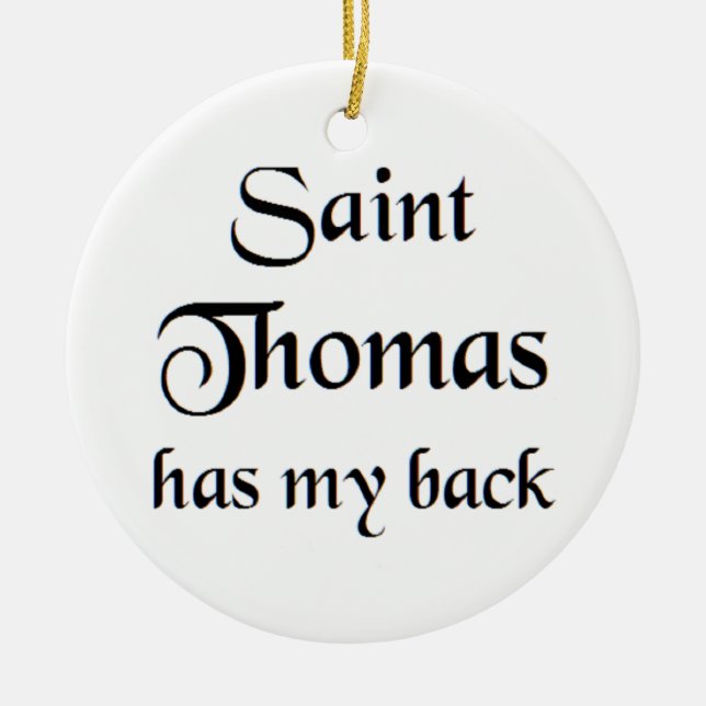 Adorno De Cerámica saint thomas coffee mug (Frente)