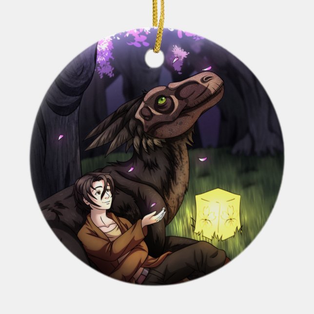 Adorno De Cerámica Sakura (Frente)