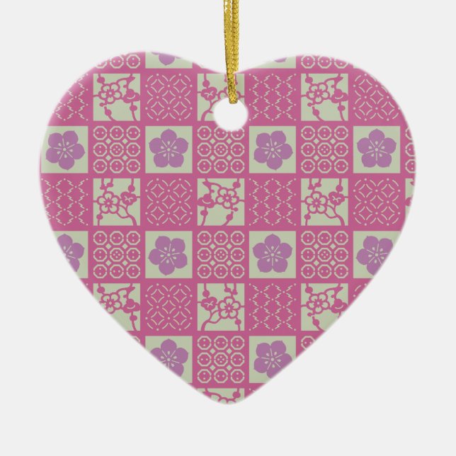 Adorno De Cerámica sakura (Frente)