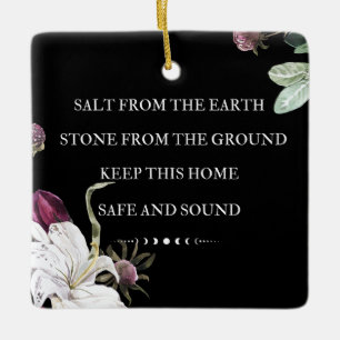 Adorno De Cerámica Sal de la Tierra