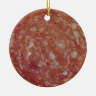 Adorno De Cerámica Salami Slice