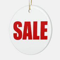 SALE CERAMIC ORNAMENT