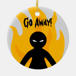 Adorno De Cerámica ¡Salga! ¡Salga!