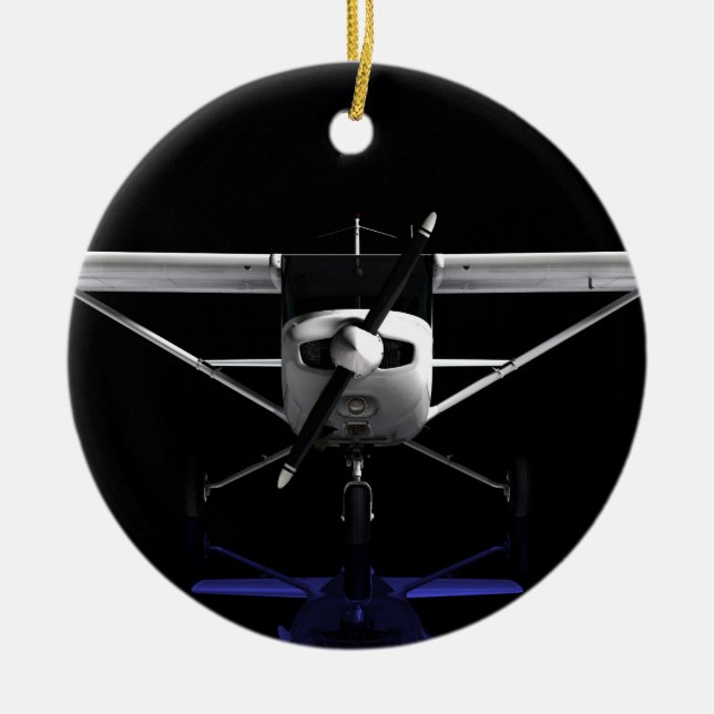 Adorno De Cerámica Salón De Convenciones Cessna 152. (Frente)