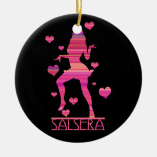 ADORNO DE CERÁMICA SALSERA - CHICA DE BAILE CALIENTE