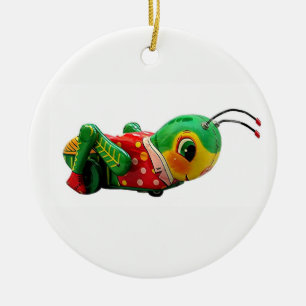Adorno De Cerámica Saltamontes