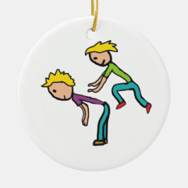 Adorno De Cerámica Salto