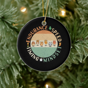 Adorno De Cerámica Salto en pista - Rope Saltando Mentset