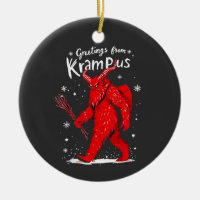 Saludo de Krampus Navidad Navidad