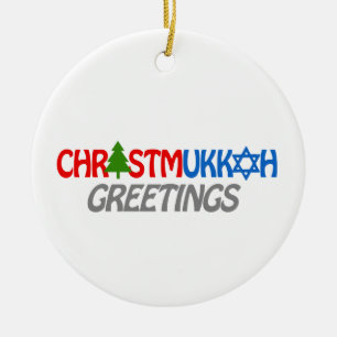 ADORNO DE CERÁMICA SALUDOS DE CHRISTMUKKAH - .PNG