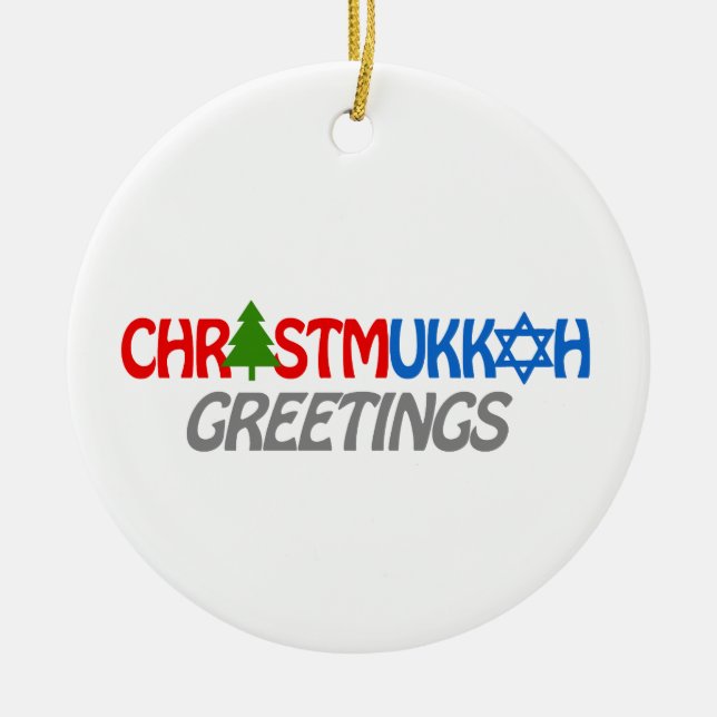 ADORNO DE CERÁMICA SALUDOS DE CHRISTMUKKAH - .PNG (Frente)