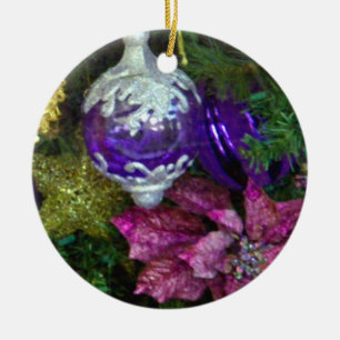 Adorno De Cerámica Saludos de Navidad_