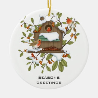 Adorno De Cerámica Saludos de Seasons
