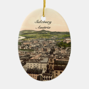 Adorno De Cerámica Salzburg del llano de Maria, Austria