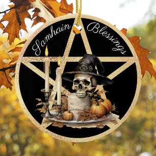 Adorno De Cerámica Samhain 1