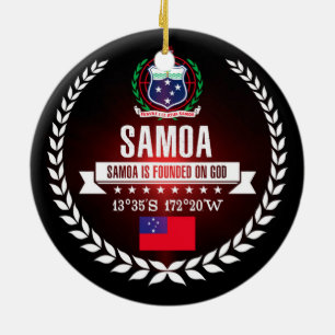 Adorno De Cerámica Samoa