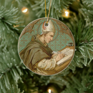 Adorno De Cerámica San Alberto Magno (BK 013)