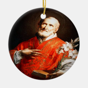 Adorno De Cerámica San Felipe Neri