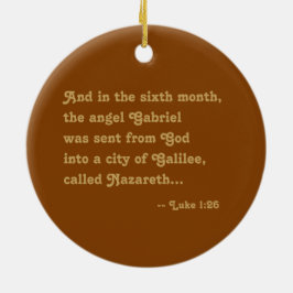 Adorno De Cerámica San Gabriel el Arcángel (M 011)