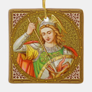 Adorno De Cerámica San Jorge (SNV 13)