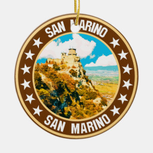 Adorno De Cerámica San Marino