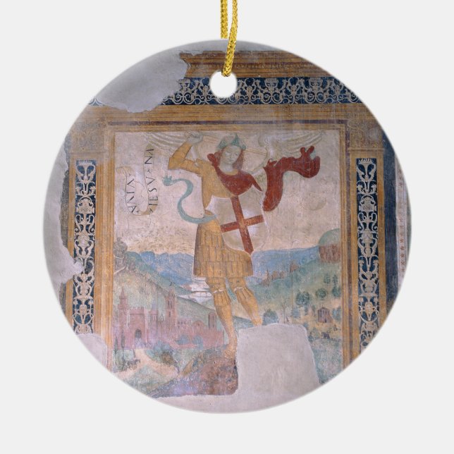 Adorno De Cerámica San Miguel (fresco) (Frente)