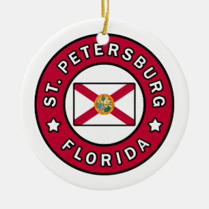 Adorno De Cerámica San Petersburgo Florida