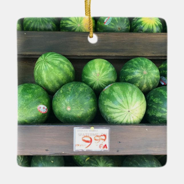 Adorno De Cerámica Sandías en venta Bodega NYC Fotografía (Anverso)