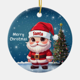 Adorno De Cerámica Santa Baby Deer, Fawn, Doe, Reindeer🦌 🎄