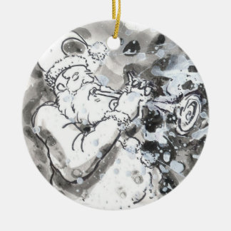 Adorno De Cerámica "Santa chillón "