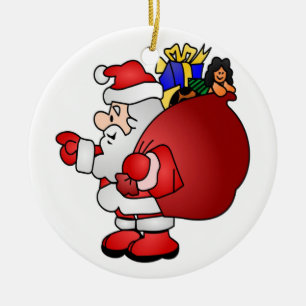 ADORNO DE CERÁMICA SANTA CLAUS