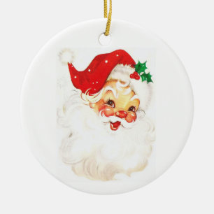 Adorno De Cerámica santa claus