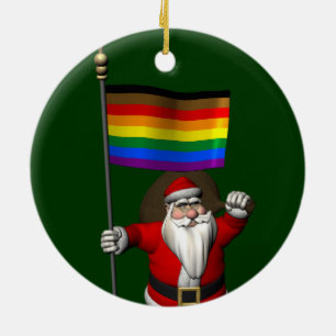 Adorno De Cerámica Santa Claus apoya a la comunidad de Philly