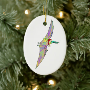 Adorno De Cerámica Santa de los dinosaurios