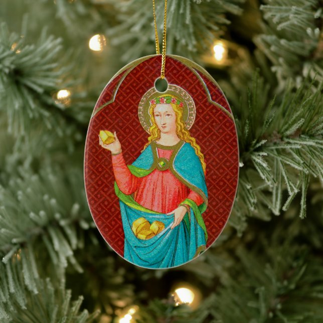 Adorno De Cerámica Santa Emerentiana de Roma (SAU 36) (Árbol)